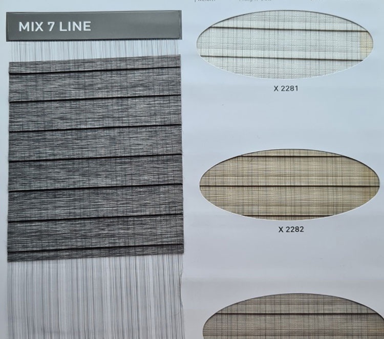 Rèm cầu vồng Ecohome – Mã Mix 7 Line