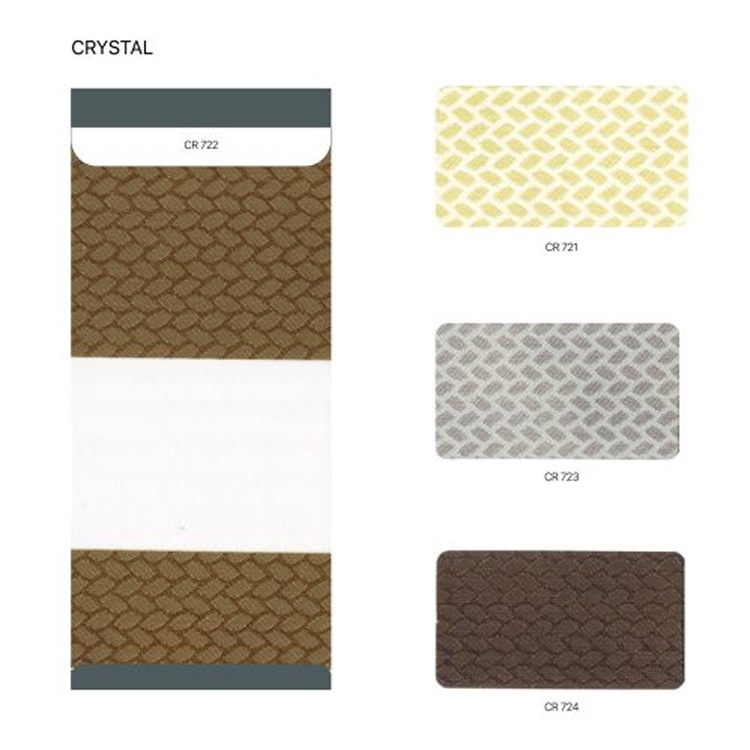 Rèm cửa cuốn đẹp Hàn Quốc hãng Modero – Mã Crystal