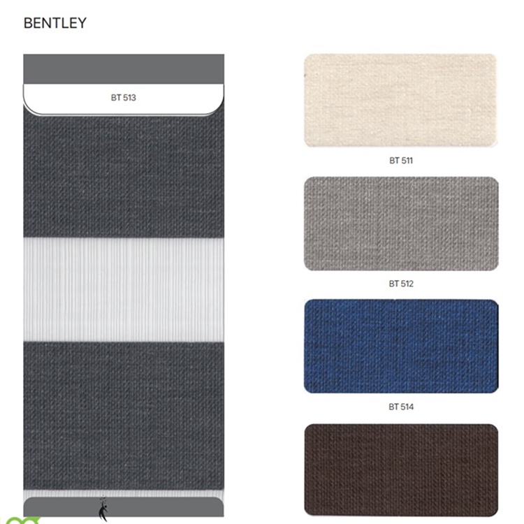 Rèm cửa sổ cuốn cầu vồng giá rẻ hãng Modero – Mã Bentley