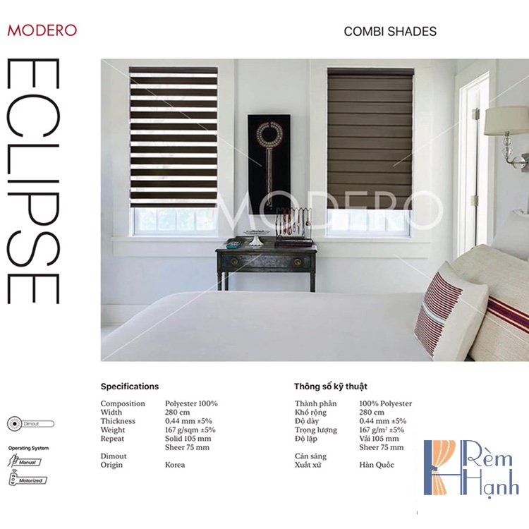 Màn cầu vồng Modero chống nắng 100% – Mã Eclipse