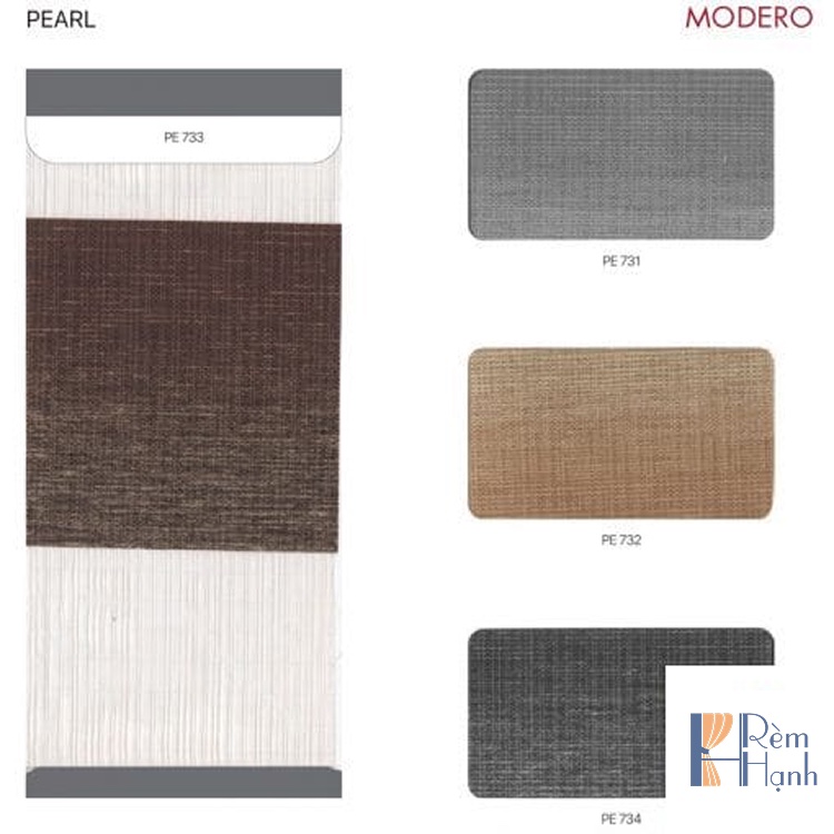 Rèm cầu vồng đẹp giá rẻ hãng Modero – Mã Pearl