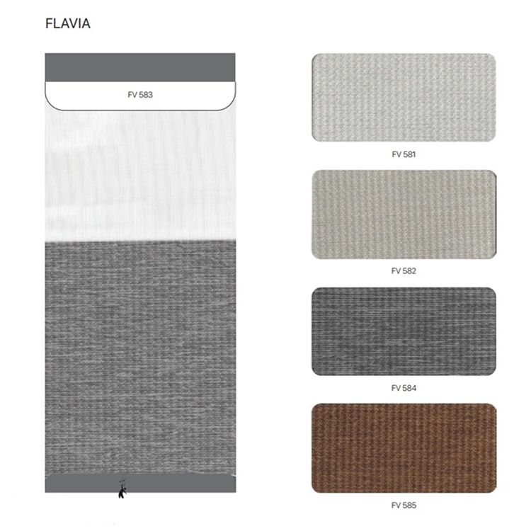 Rèm cầu vồng hãng Modero cản nắng mã Flavia