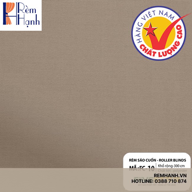 Rèm cuốn văn phòng cản nắng 100% hãng FIVESTAR mã FC01