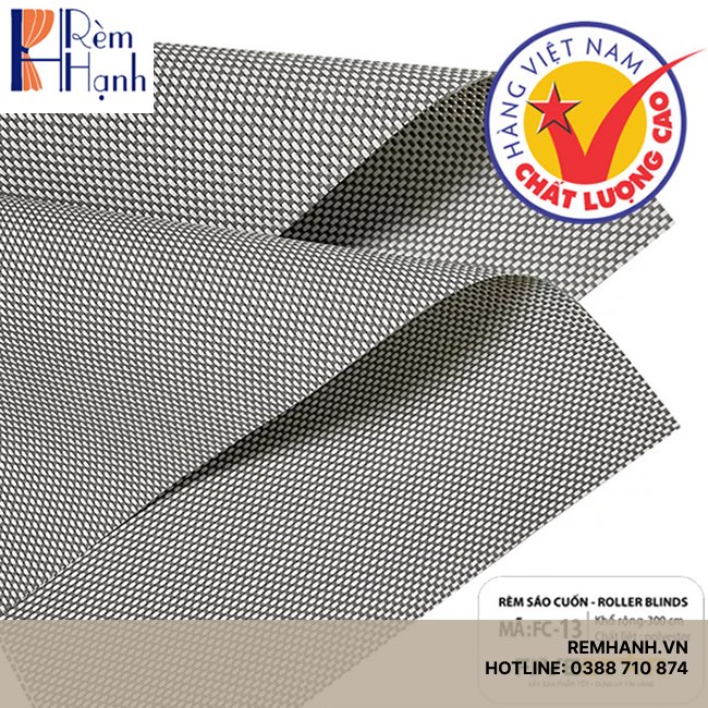 Rèm cuốn văn phòng cản nắng 100% hãng FIVESTAR mã FC01