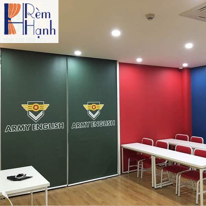 Rèm cuốn văn phòng in logo giá rẻ hãng FIVESTAR mã H04