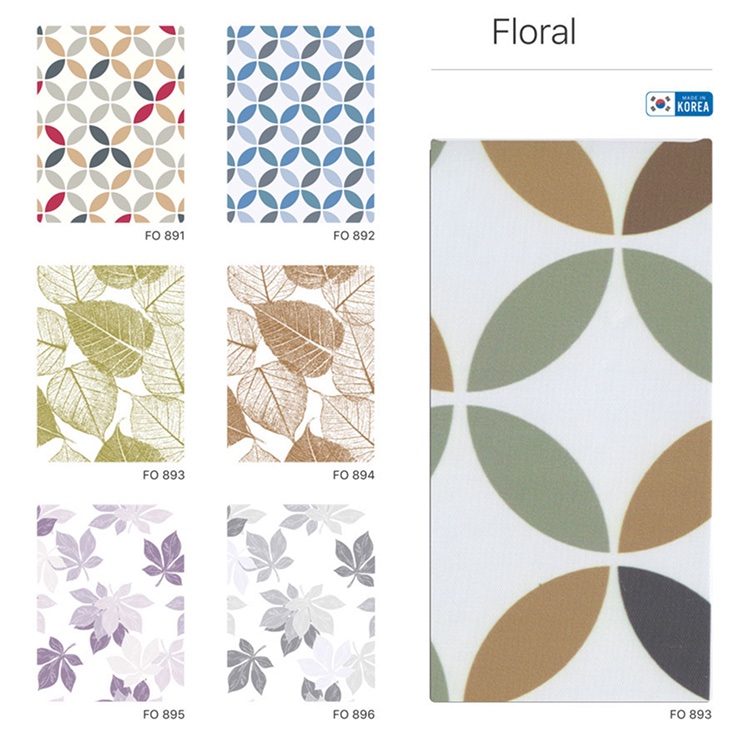 Rèm cuốn Hàn Quốc hãng Modero mã Floral