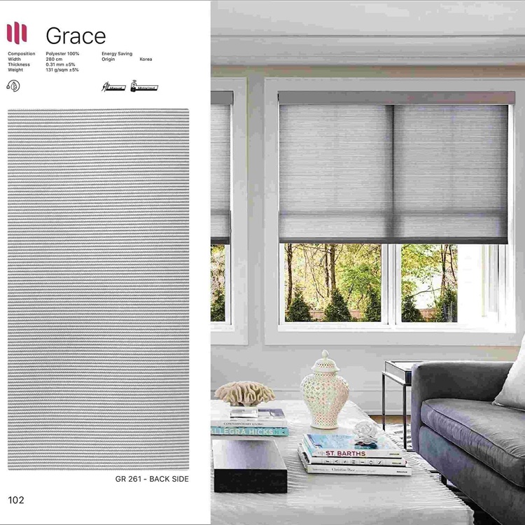 Rèm cuốn Hàn Quốc hãng Modero mã Grace