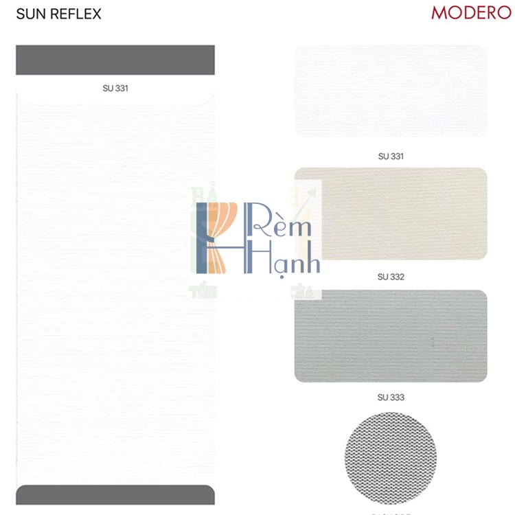 Rèm cuốn Hàn Quốc hãng Modero mã Sun Reflex