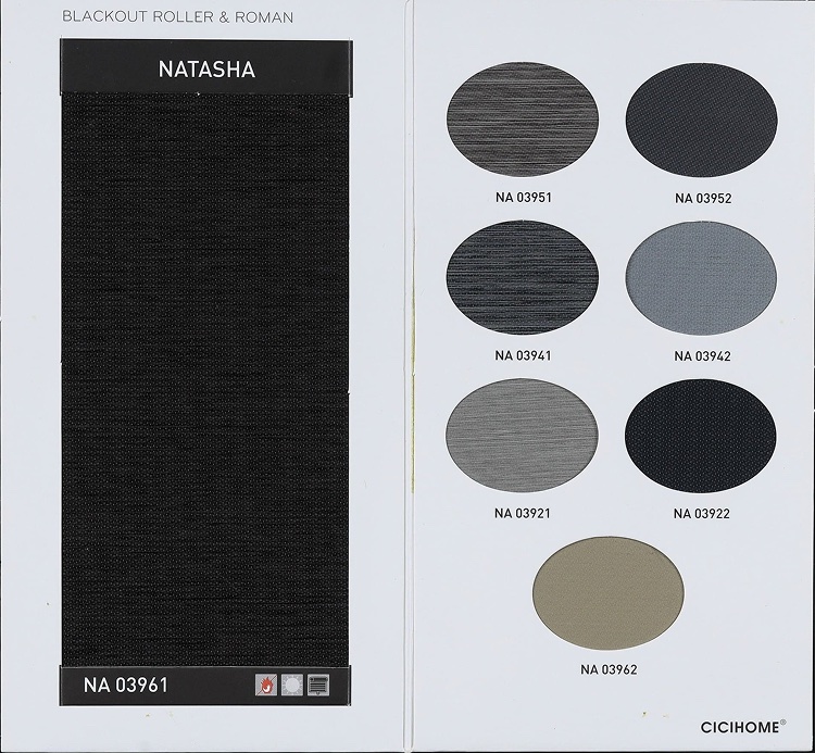 Rèm cuốn Hàn Quốc hãng CiciHome mã Natasha