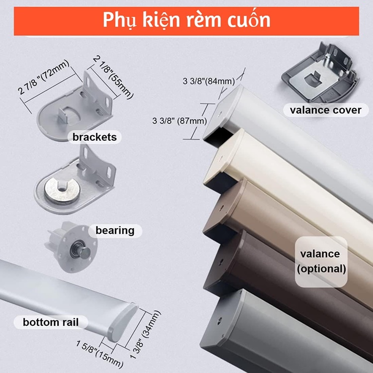 Rèm cuốn Hàn Quốc hãng Modero mã Venus