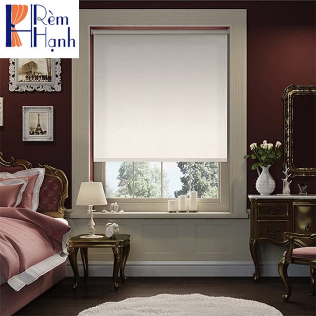 Rèm cuốn chống nắng vải ánh kim hãng Star Blinds C325