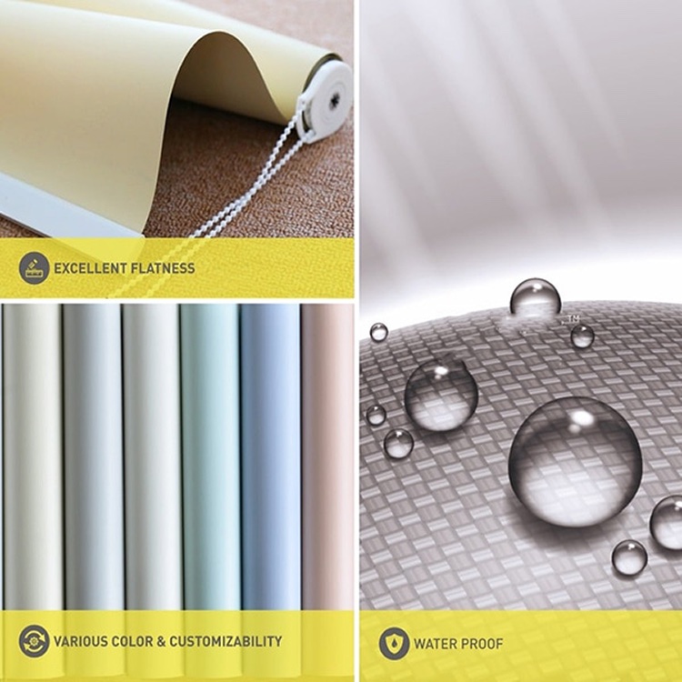 Rèm cửa cuốn vải nỉ vân hãng Star Blinds C571