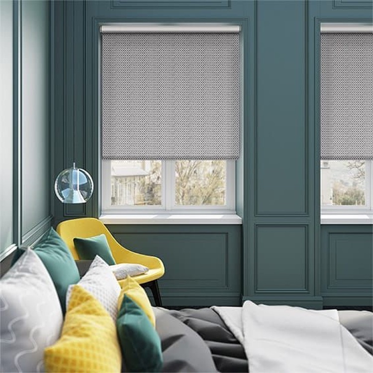 Rèm cuốn cao cấp vải nỉ vân hãng Star Blinds C570