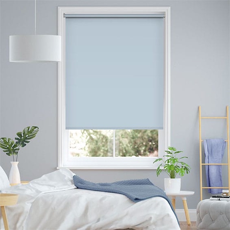 Rèm sáo cuốn vải nỉ vân hãng Star Blinds C563