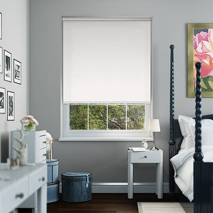 Rèm cuốn cao cấp vải vân gỗ hãng Star Blinds C511