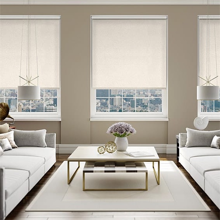 Mành rèm cuốn vải vân gỗ hãng Star Blinds C510