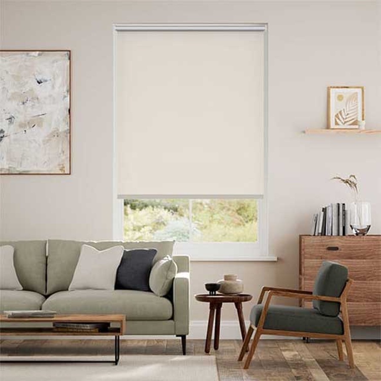 Mành rèm cuốn vải vân gỗ hãng Star Blinds C510