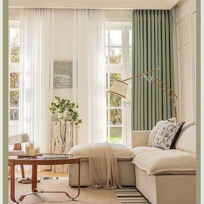 Rèm vải đẹp cản nắng tốt TP68