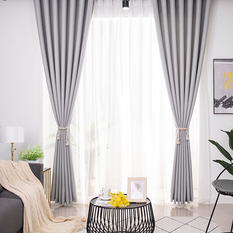 Rèm vải đẹp cản nắng tốt TP54