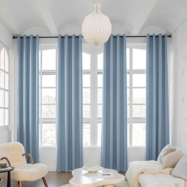 Rèm vải đẹp cản nắng tốt TP144