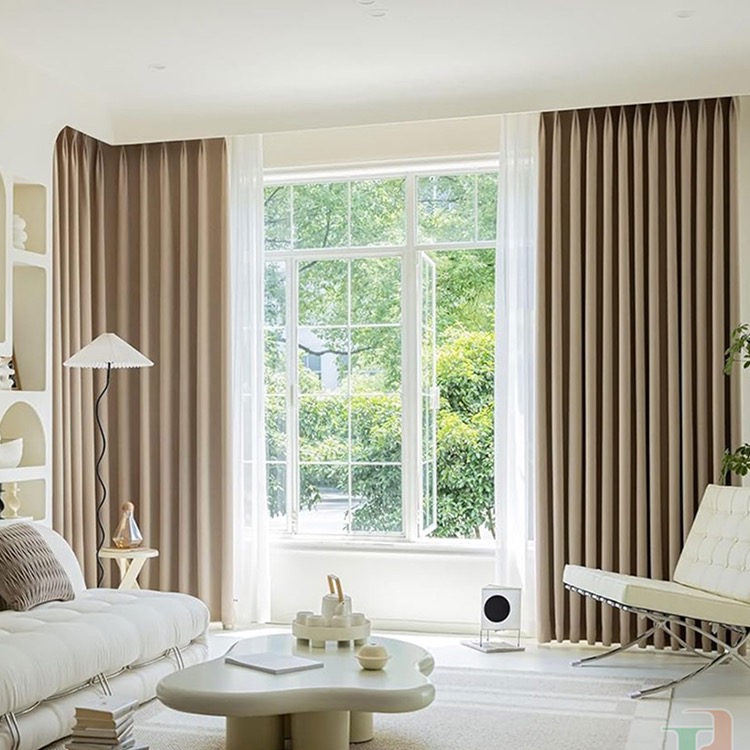 Rèm vải đẹp cản nắng tốt TP143