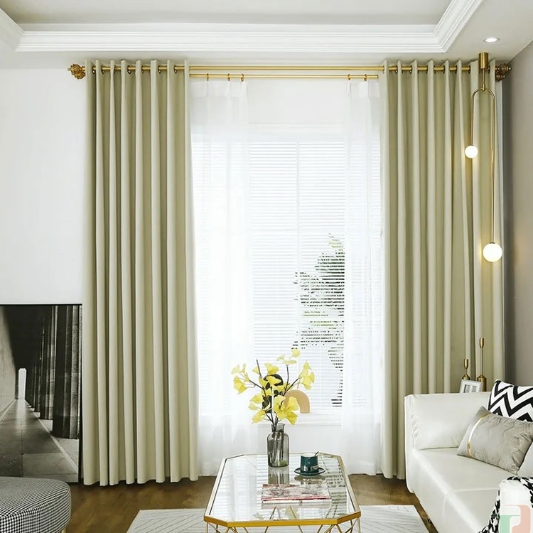 Rèm vải đẹp cản nắng tốt TP142