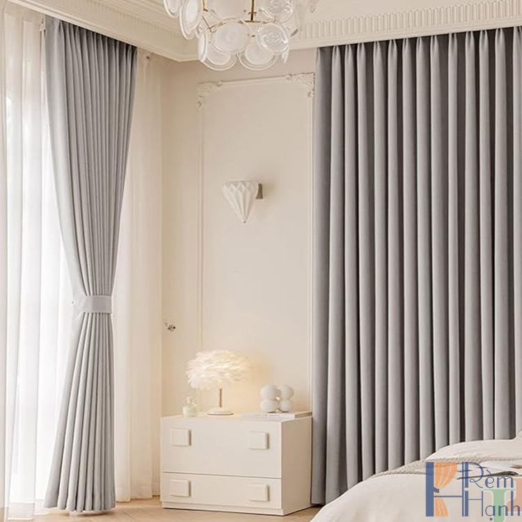 Rèm vải đẹp cản nắng tốt TP142