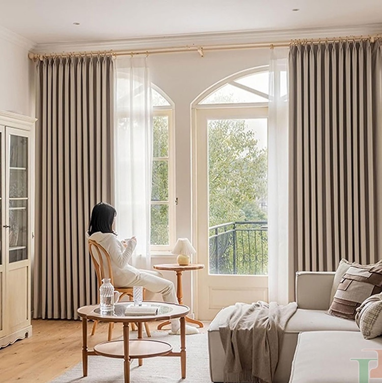 Rèm vải đẹp cản nắng tốt TP139