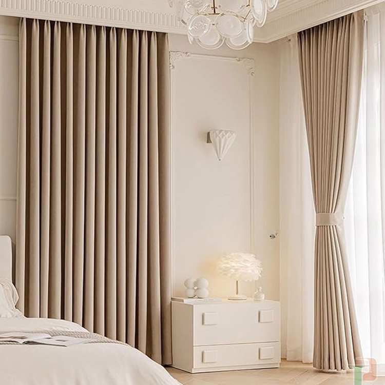 Rèm vải đẹp cản nắng tốt TP136