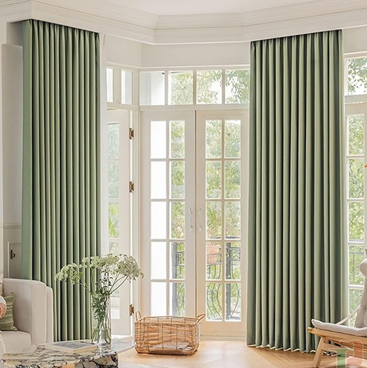 Rèm vải đẹp cản nắng tốt TP136