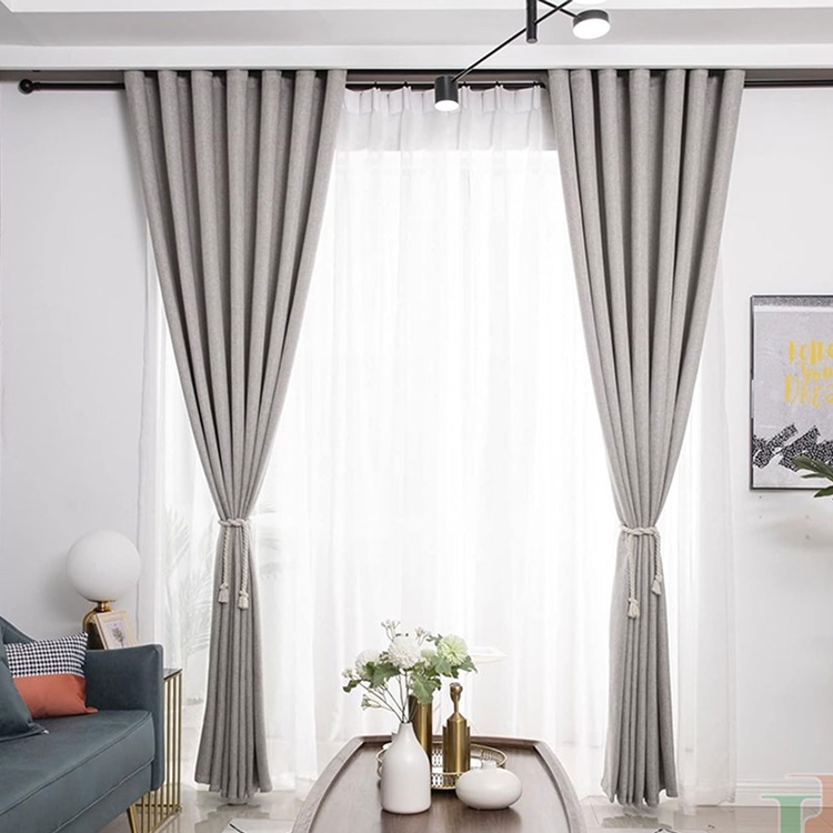 Rèm vải đẹp cản nắng tốt TP135