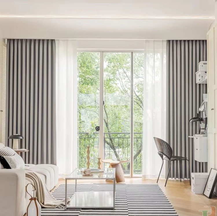 Rèm vải đẹp cản nắng tốt TP129