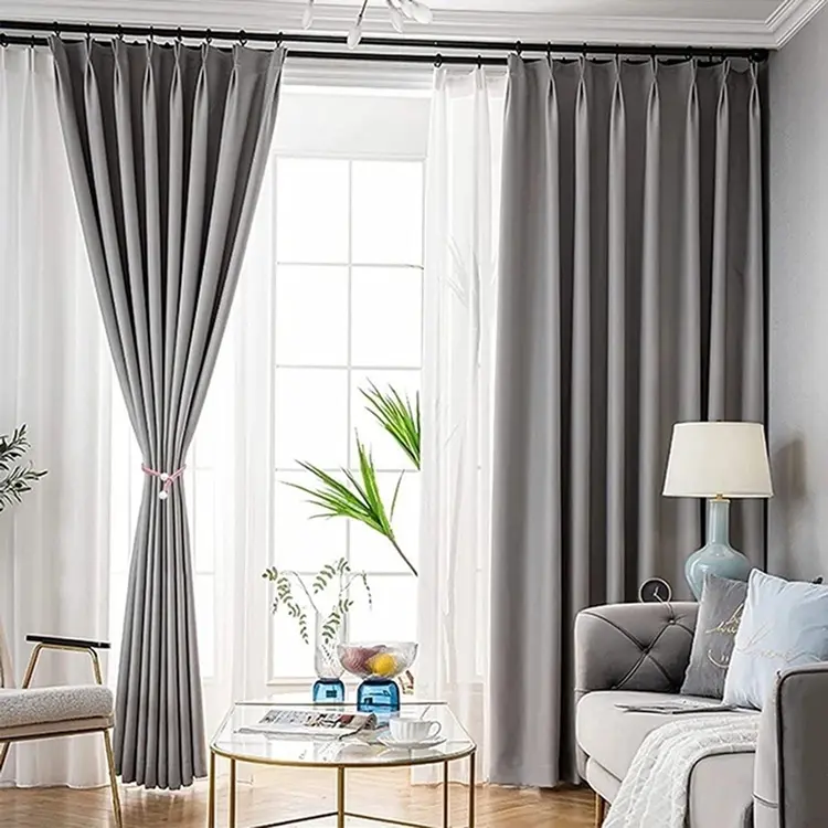 Rèm vải đẹp cản nắng tốt TP128