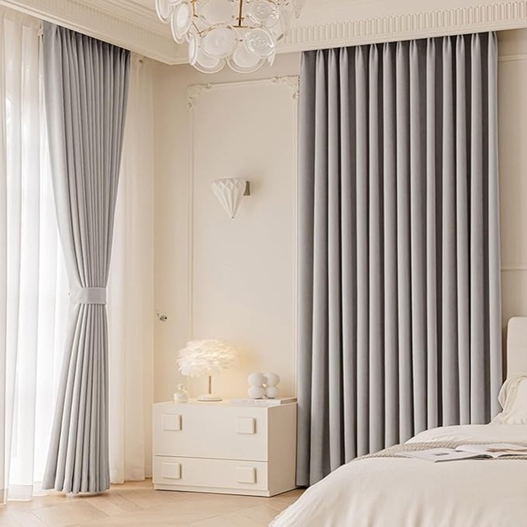 Rèm vải đẹp cản nắng tốt TP124