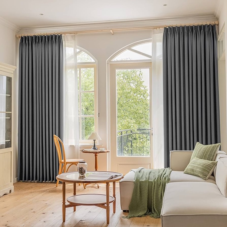 Rèm vải đẹp cản nắng tốt TP121