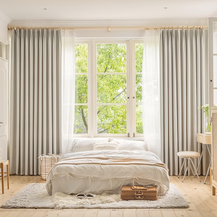 Rèm vải đẹp cản nắng tốt TP117