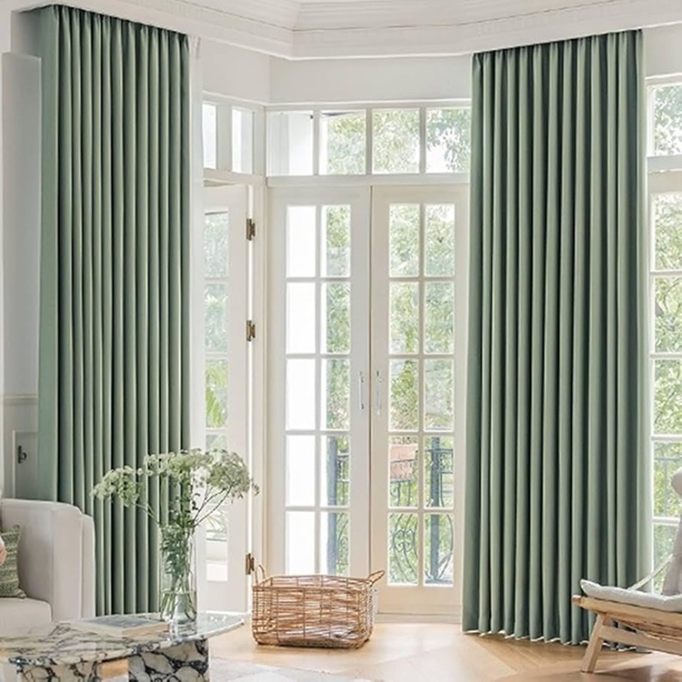 Rèm vải đẹp cản nắng tốt TP115