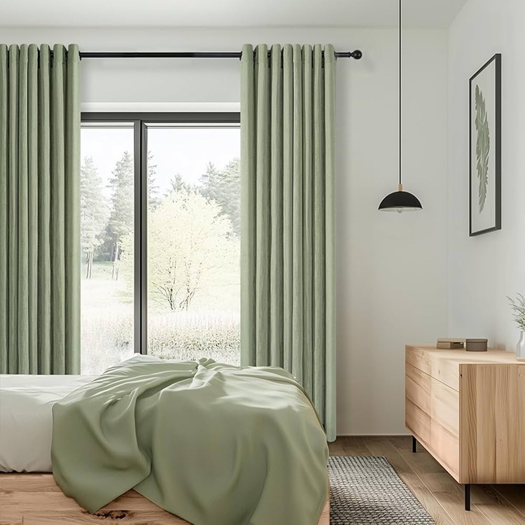 Rèm vải đẹp cản nắng tốt TP113