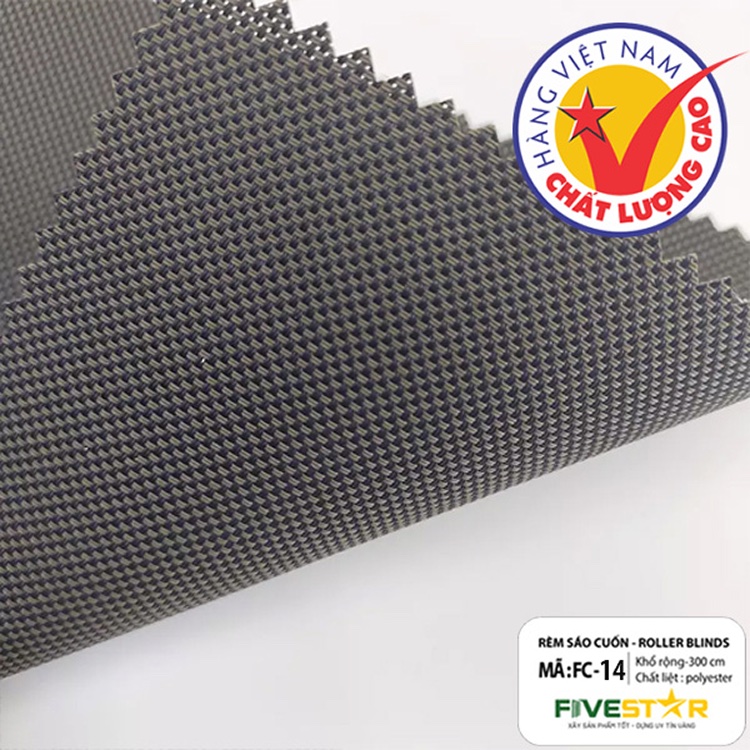 Rèm cuốn lưới văn phòng giá rẻ hãng FIVESTAR mã FC14