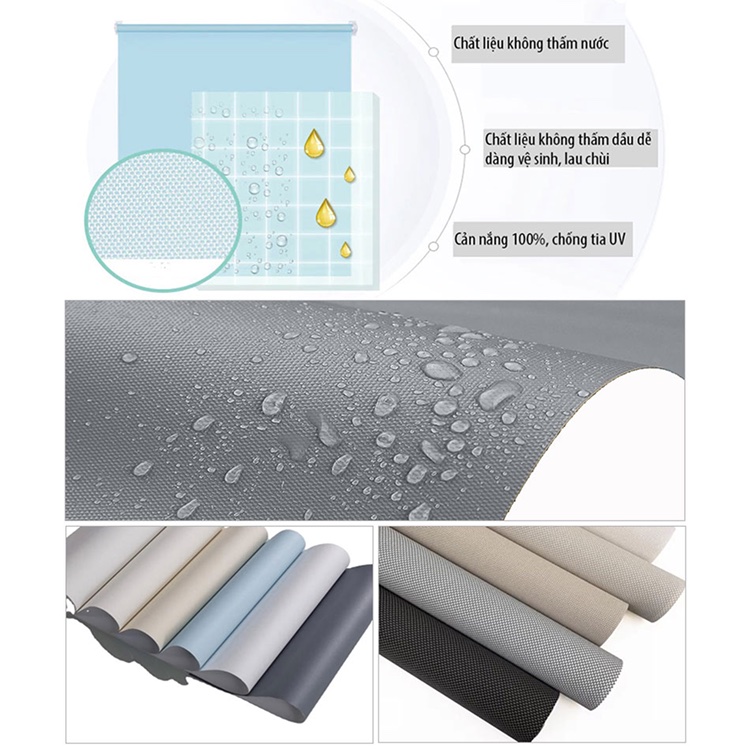 Rèm cuốn văn phòng giá rẻ mã RVP36