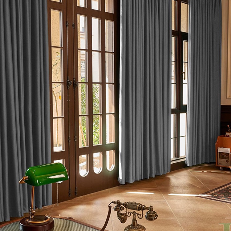 Rèm vải đẹp cản nắng tốt TP111