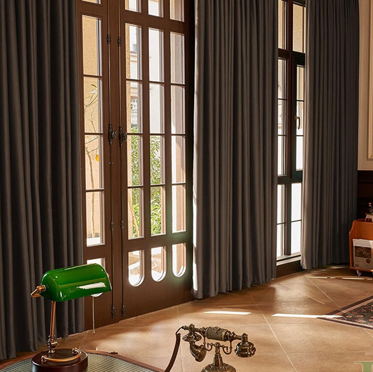 Rèm vải đẹp cản nắng tốt TP112