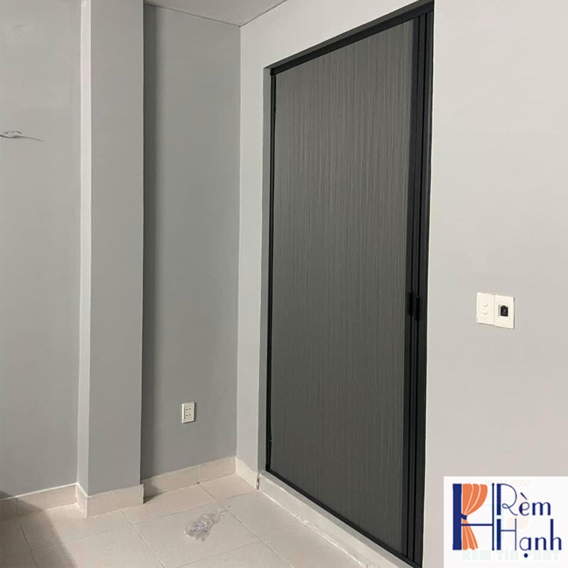 Vách ngăn phòng giá rẻ bằng vải rèm tổ ong ngăn giữ lạnh điều hòa 100% mã FSV87