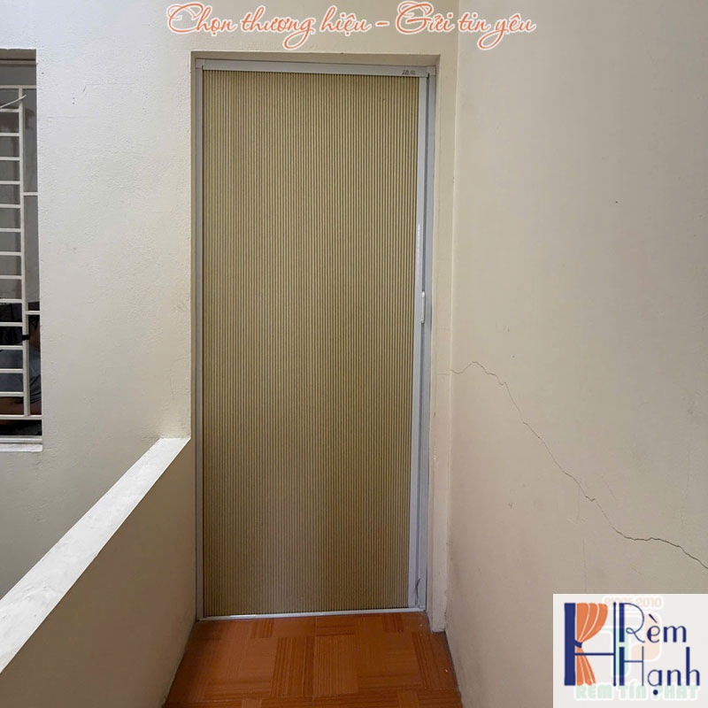 Vách ngăn đẹp bằng vải tổ ong cách nhiệt điều hòa mã FSV81