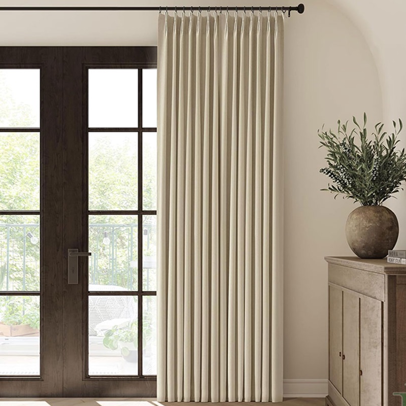 Rèm vải đẹp cản nắng tốt TP107