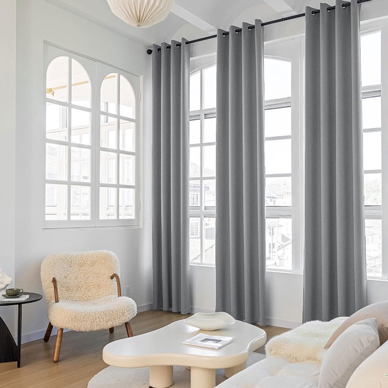 Rèm vải đẹp cản nắng tốt TP105