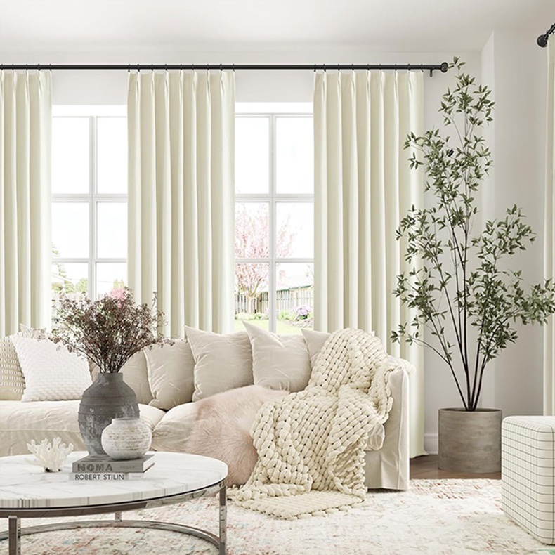 Rèm vải đẹp cản nắng tốt TP95