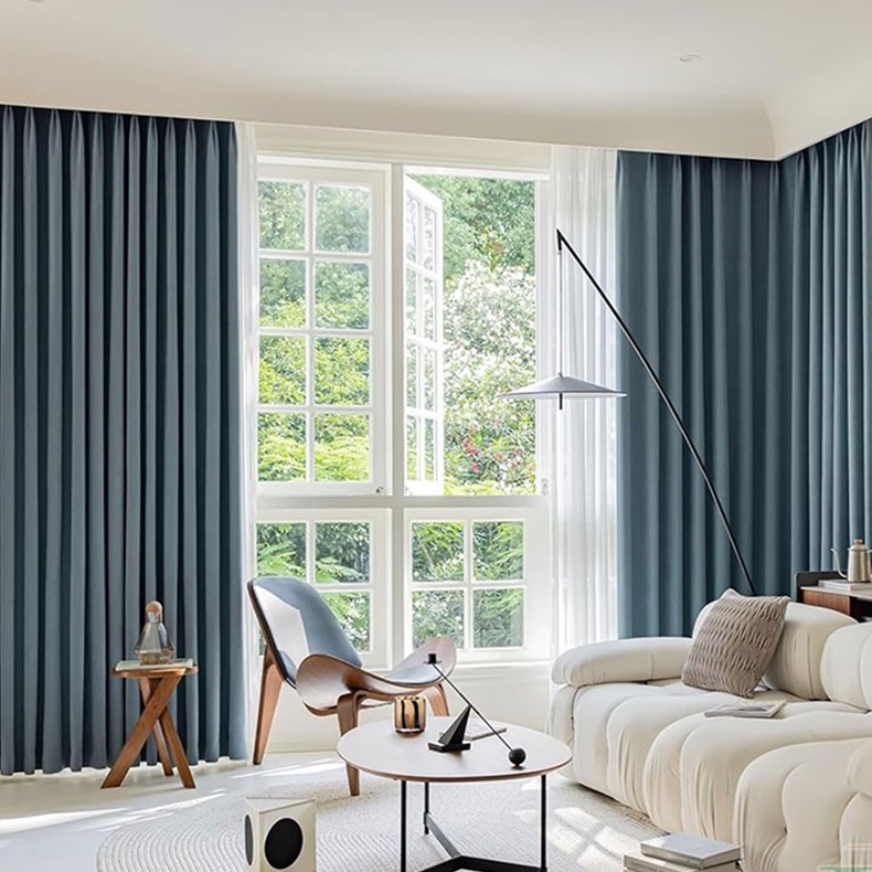 Rèm vải đẹp cản nắng tốt TP91