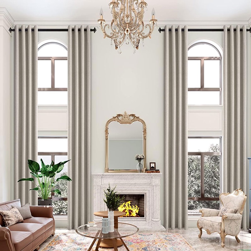 Rèm vải đẹp cản nắng tốt TP89