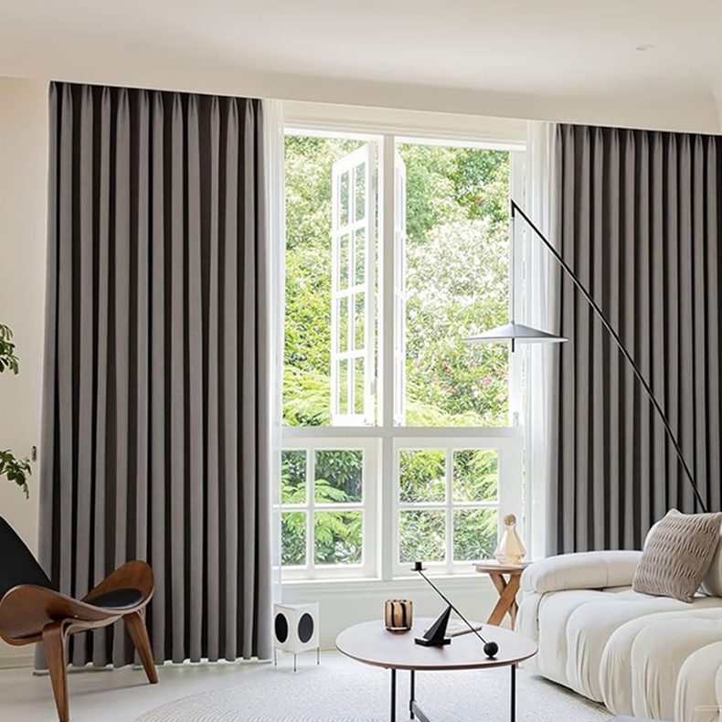 Rèm vải đẹp cản nắng tốt TP88